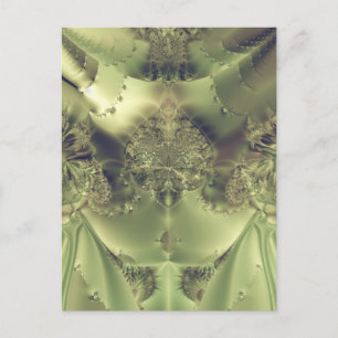 Metallic Curtain Postcard