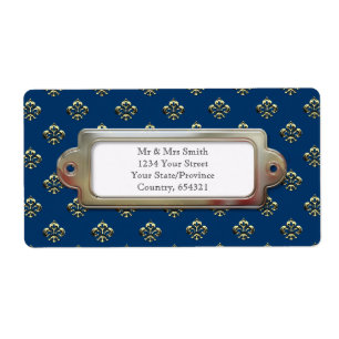 Metallic Fleur de lis (Gold)