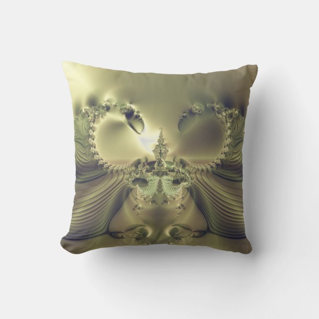 Metallic Flower Cushion (Front)