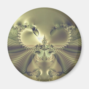 Metallic Flower Magnet