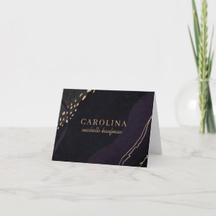 Metallic Geode Note Card