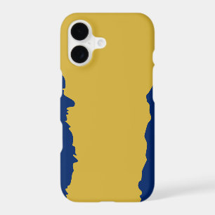 Metallic Gold and Navy Blue Unique Stylish