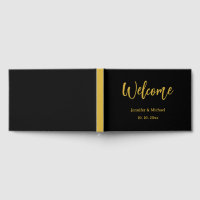 Metallic Gold & Black Professional Modern Elegant