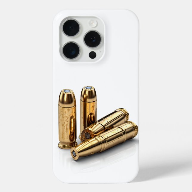 Metallic Gold Bullets #2 Case-Mate iPhone Case (Back)