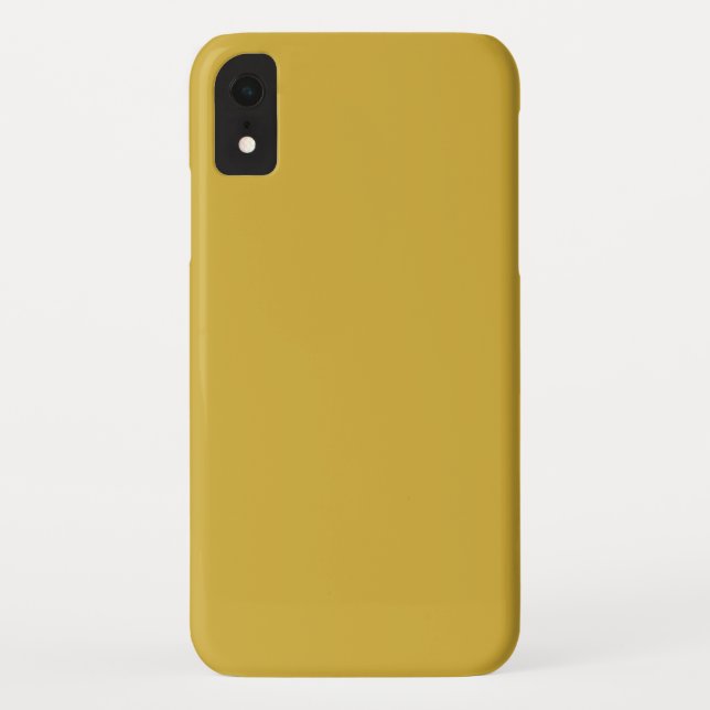 Metallic Gold Case-Mate Tough Apple iPhone Case (Back)