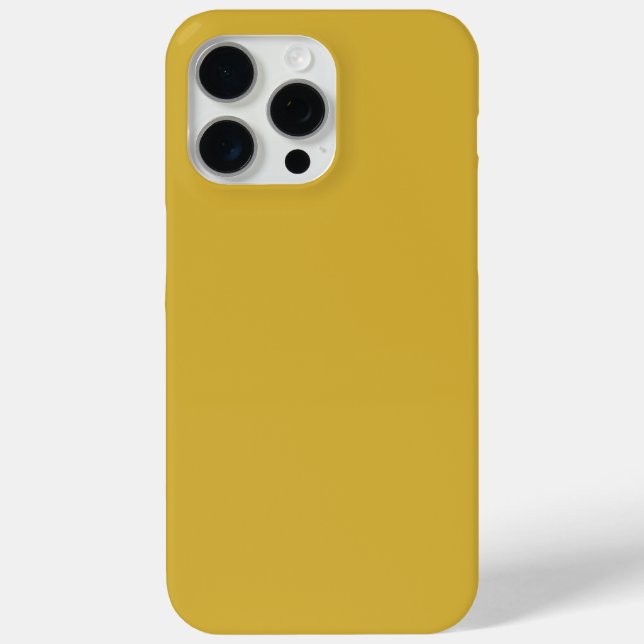Metallic Gold Case-Mate Tough Apple iPhone Case (Back)