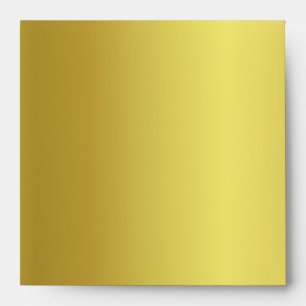 Metallic Gold Envelope With Metallic Gold Liner