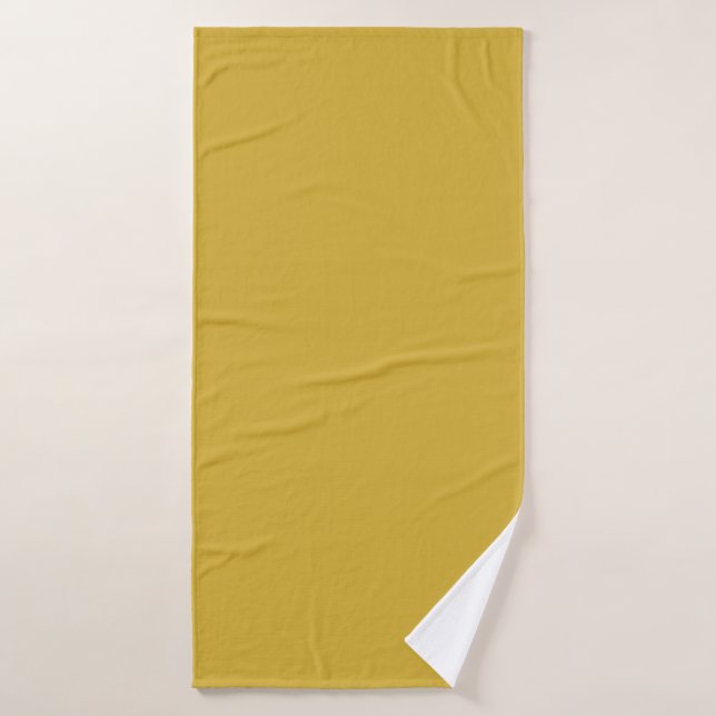 Metallic Gold Towel – Bold & Fresh Bathroom Style (Bath Towel)