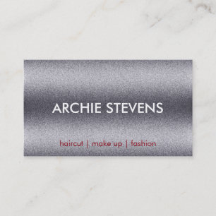 Metallic Grain Business Card