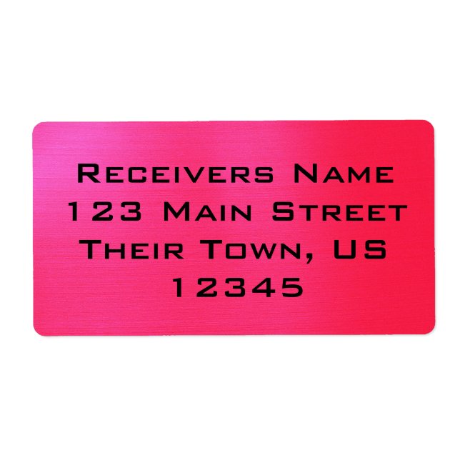 Metallic Hot Pink (Front)