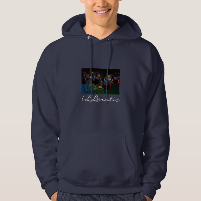 metallic iLLmatic Hoodie (Front)