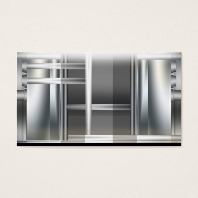 Metallic: Industrial Pipes (Front)