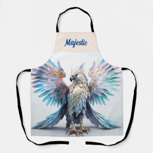 Metallic Iridescent Eagle Apron
