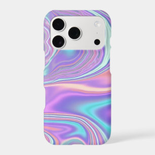 Metallic Iridescent Rainbow Pink Aqua Purple