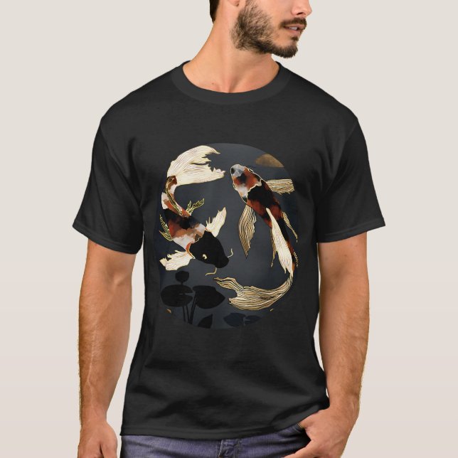 Metallic Koi IV T-Shirt (Front)