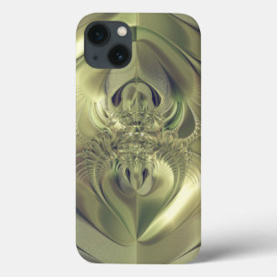 Metallic Leaves iPhone 13 Case