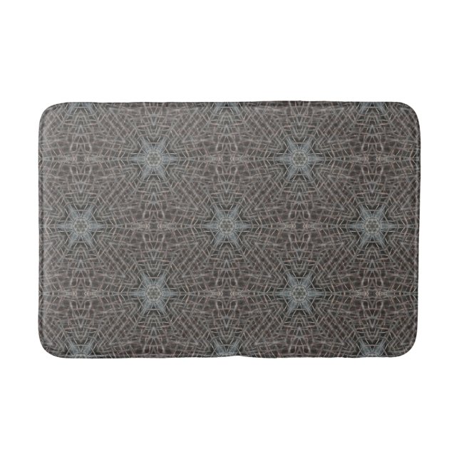 Metallic Metal Mesh Bath Mat (Front)