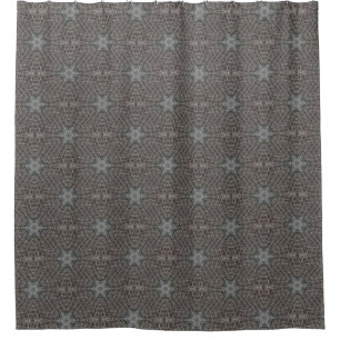 Metallic Metal Mesh Shower Curtain