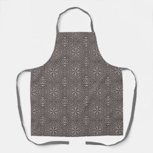 Metallic Metal Mesh Silver Apron