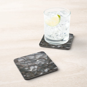Metallic Meteorite Rock, Coaster