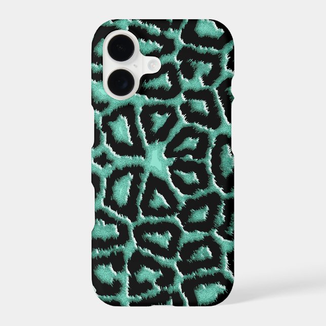 Metallic Mint Green Giraffe (Back)
