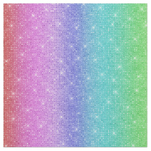 metallic ombre rainbow sequin faux glitter by yard fabric