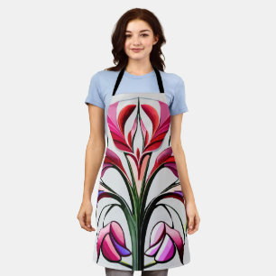 Metallic Orchid: A Pink and Yellow Extravaganza Apron
