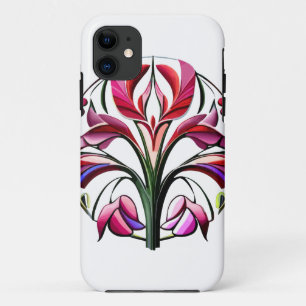 Metallic Orchid: A Pink and Yellow Extravaganza Case-Mate iPhone Case