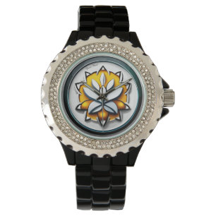 Metallic Orchid: A Pink and Yellow Extravaganza Watch