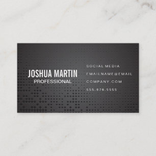 Metallic Pattern Business Card
