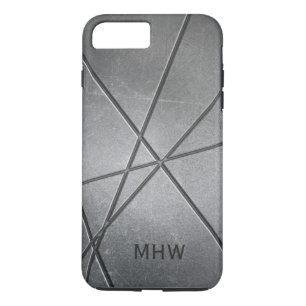 Metallic Pattern custom monogram phone cases