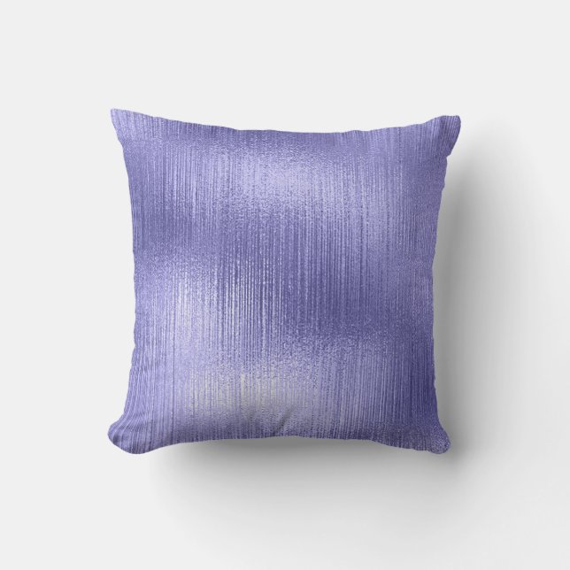 Metallic Pattern Stylish Modern Chic Cushion (Front)