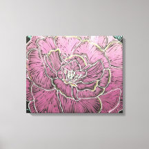 Metallic Pink Rose