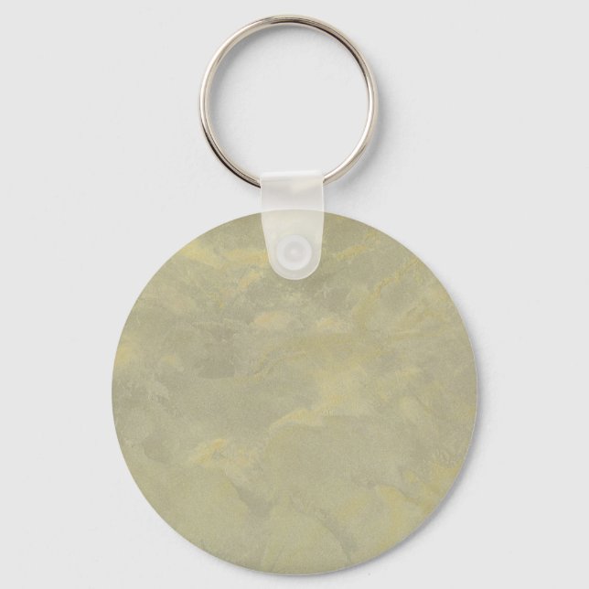 Metallic Plaster Faux Finish Key Ring (Front)