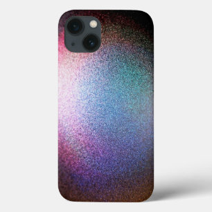 Metallic Rainbow Glitter Effect iPhone 13 Case