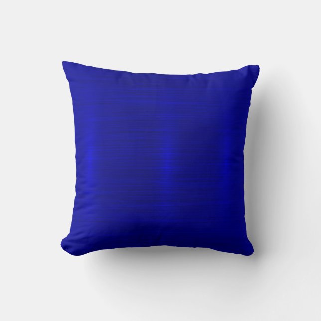 Metallic,royal,blue,modern,shimmer,elegant,chic, Cushion (Front)