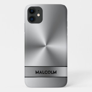 Metallic Silver Background Case-Mate iPhone Case