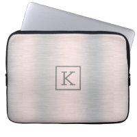 Metallic silver-grey brushed aluminium look