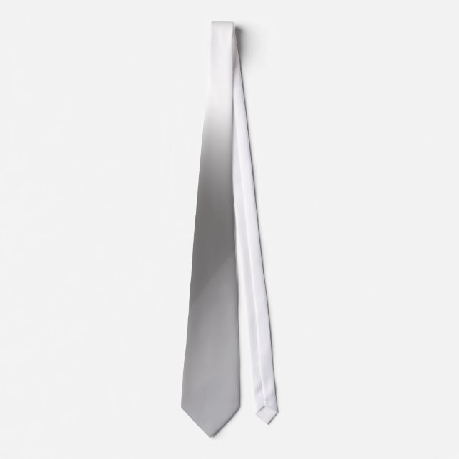 Metallic Silver Men's Ties (Front)
