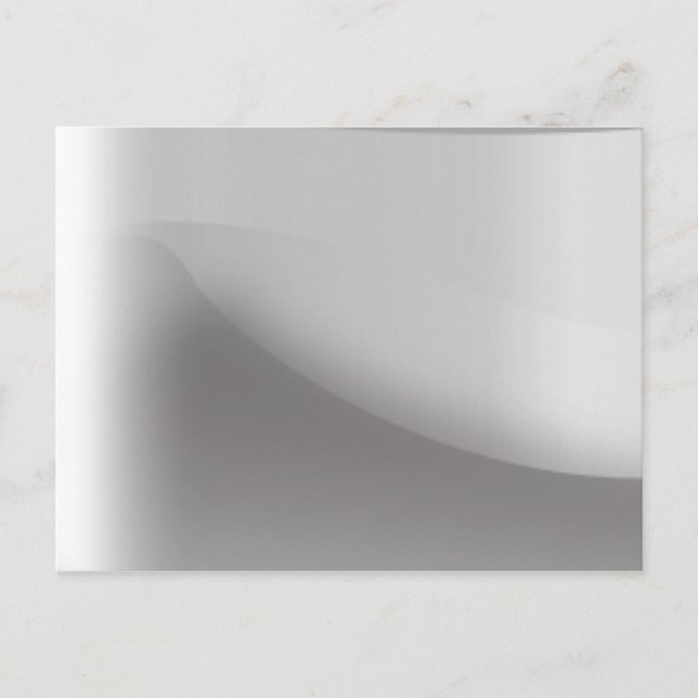 Metallic Silver Postcard (Front)