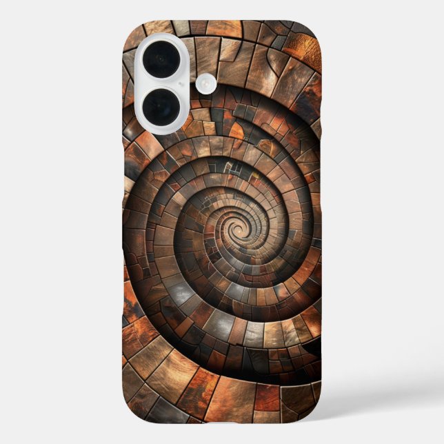 Metallic Spiral Case-Mate iPhone Case (Back)
