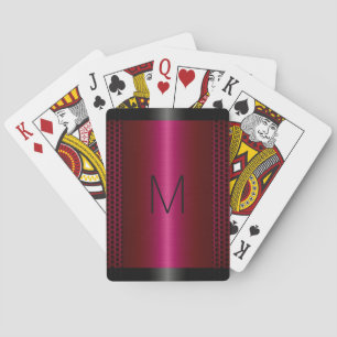 Metallic Stainless Steel Metal Look Playing Cards