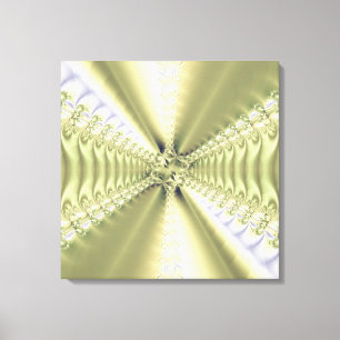 Metallic Star Canvas Print