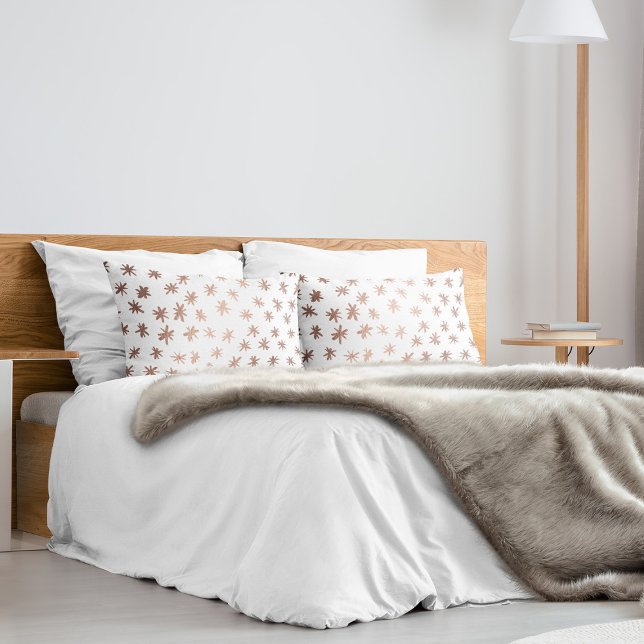 Metallic stars - copper pillowcase (Creator Uploaded)