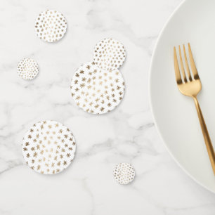 Metallic stars - gold confetti