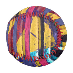 Metallic stripes  baseball