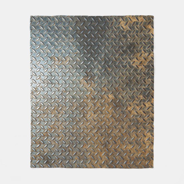 Metallic surface, reflective texture background. fleece blanket (Front)