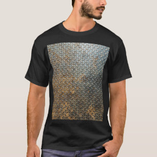 Metallic surface, reflective texture background. T-Shirt