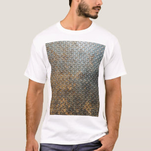 Metallic surface, reflective texture background. T-Shirt