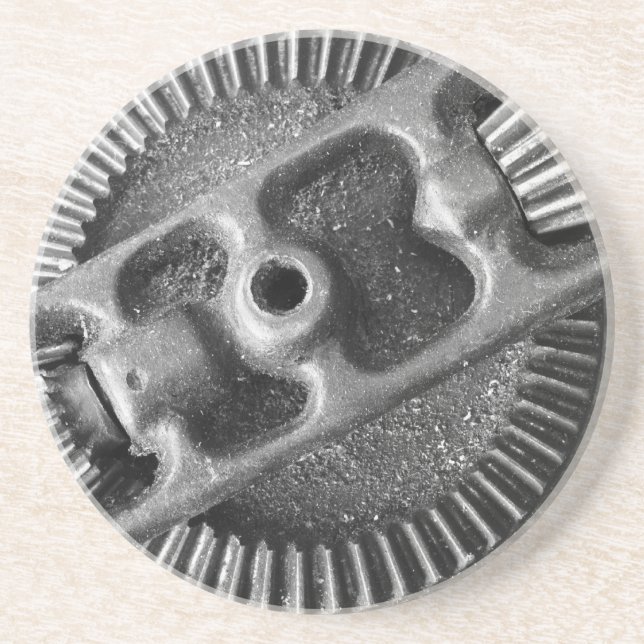 Metallic tool coaster (Front)